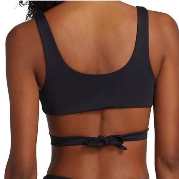 NWT Good American Bikini Versatile Black Top - Picture 3 of 9